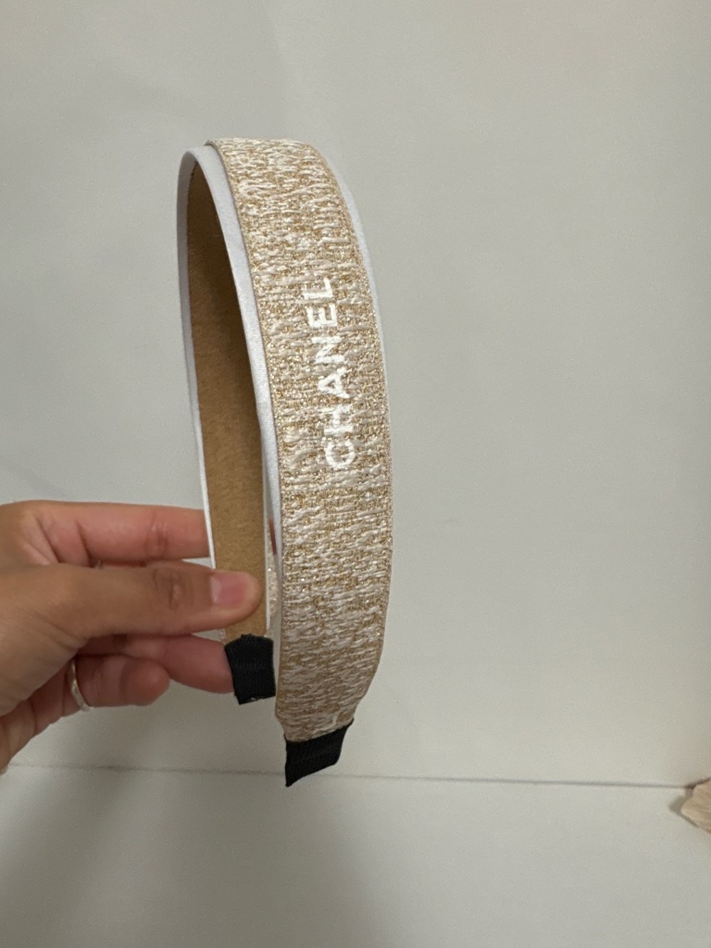 Chanel Ribbon Headband